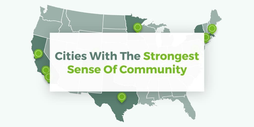 Cities With The Strongest Sense Of Community